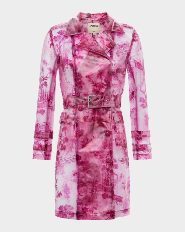 Safiya Transparent Raincoat